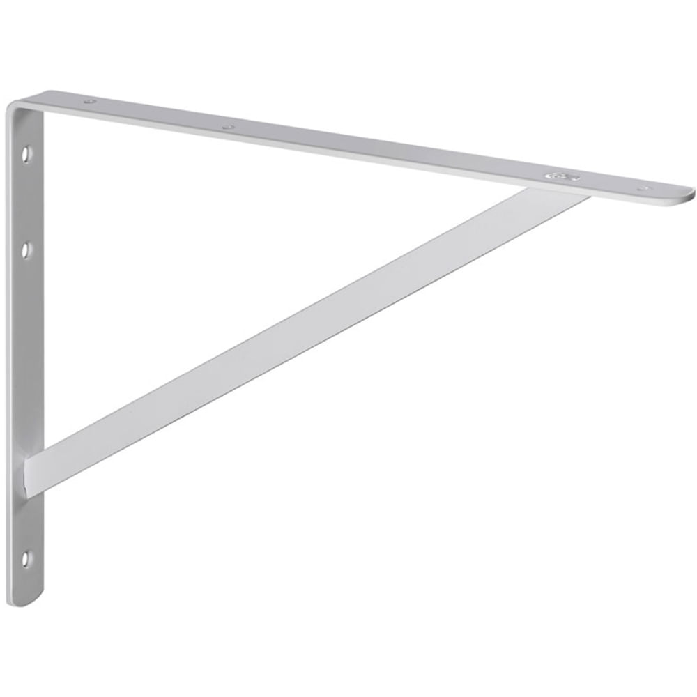 Mão Francesa Leve 25 cm Branca - MFL-25-BR - MULTIVISÃO