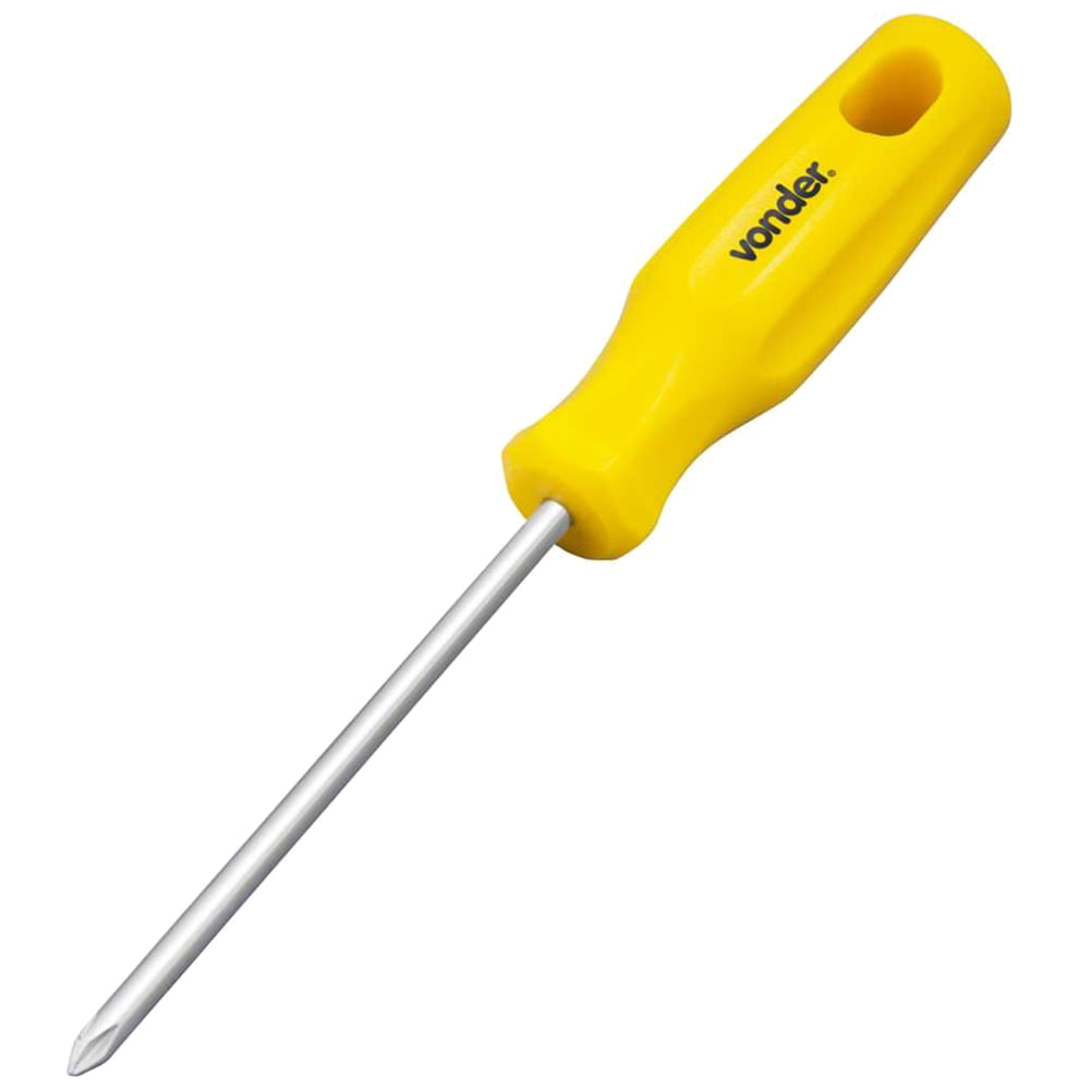 Chave Phillips C 3/16X4 Cromado - 3072236400 - VONDER