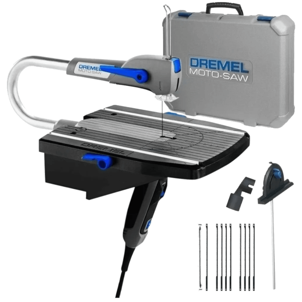 Serra Tico Tico Bancada Moto Saw 127 Volts com 10 Acessórios - F013MS20NB - DREMEL