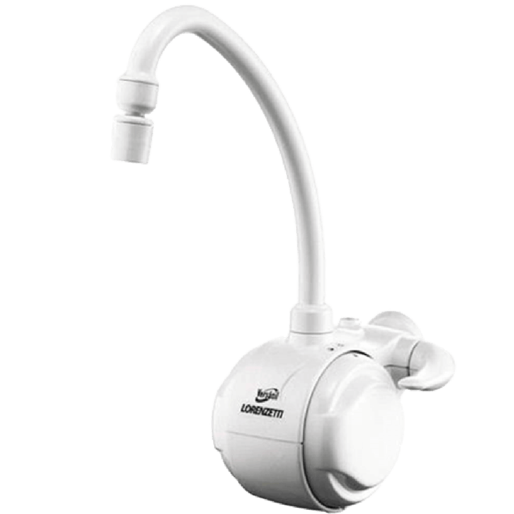 Torneira Elétrica Versátil Branca Bica Alta e Móvel 5500Watts 220Volts - 7550023 - LORENZETTI