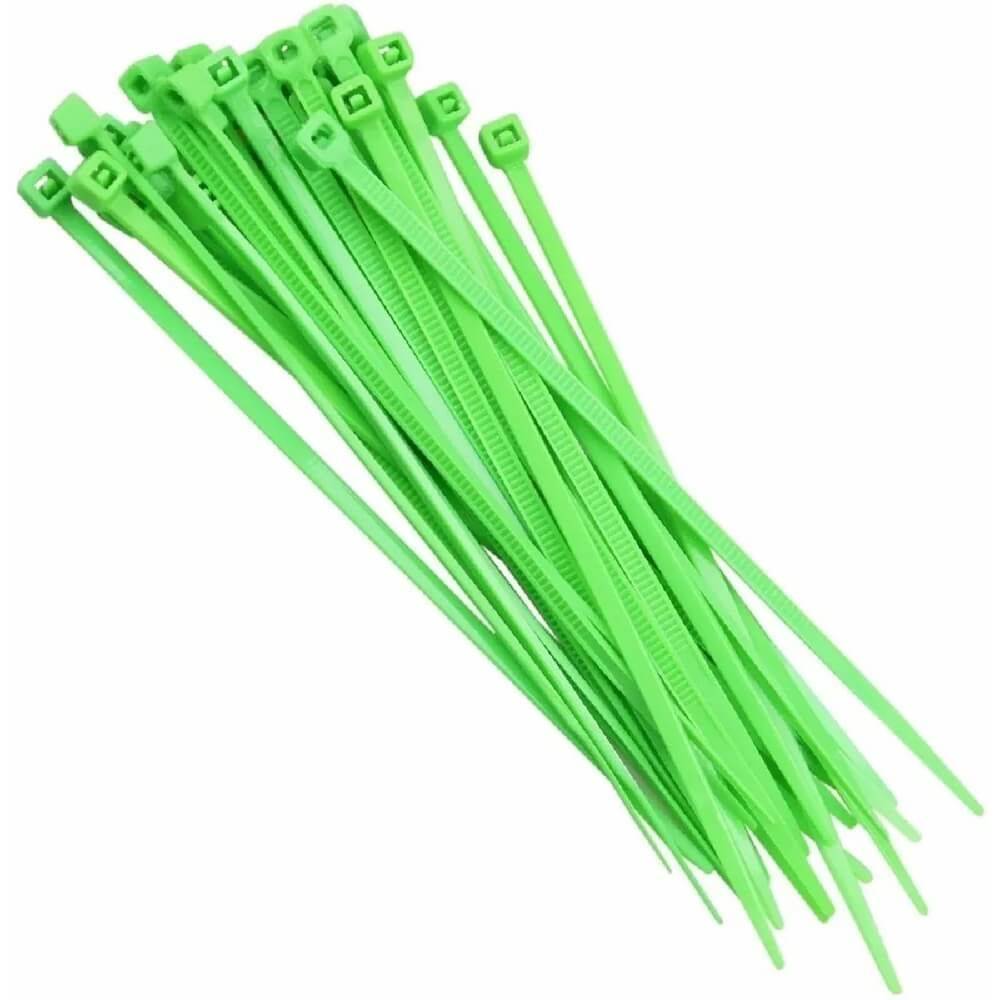 Abraçadeira Verde de 3,6 x 300 mm com 50 unidades - 7306 - BRASFORT