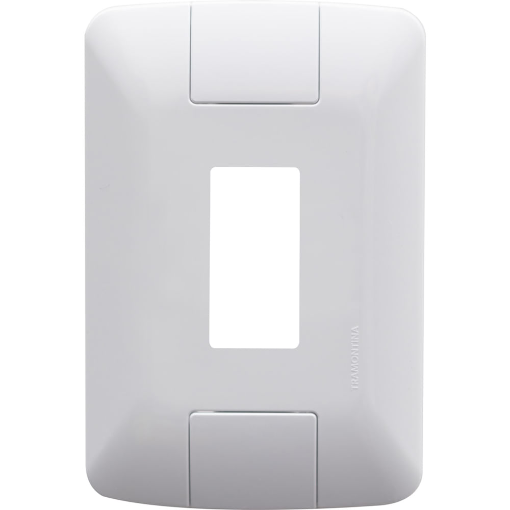 Placa 1 Posto Vertical 4x2 Branca Aria - 57203003 - TRAMONTINA