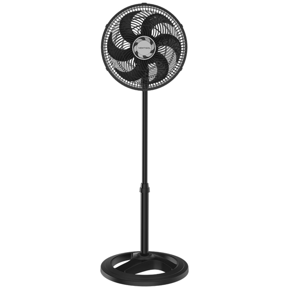 Ventilador Oscilante Coluna Turbo 6P 30cm Pr 110 Volts Prem - 8235 - VENTISOL