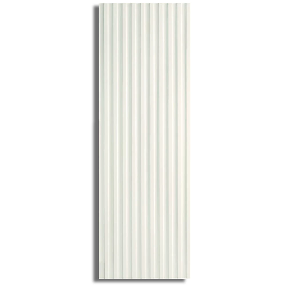 Revestimento Natural Retificado Branco Decor Ripado 30X90cm Caixa com 1,34m² / 5 Peças - 201697E 490155 - PORTOBELLO