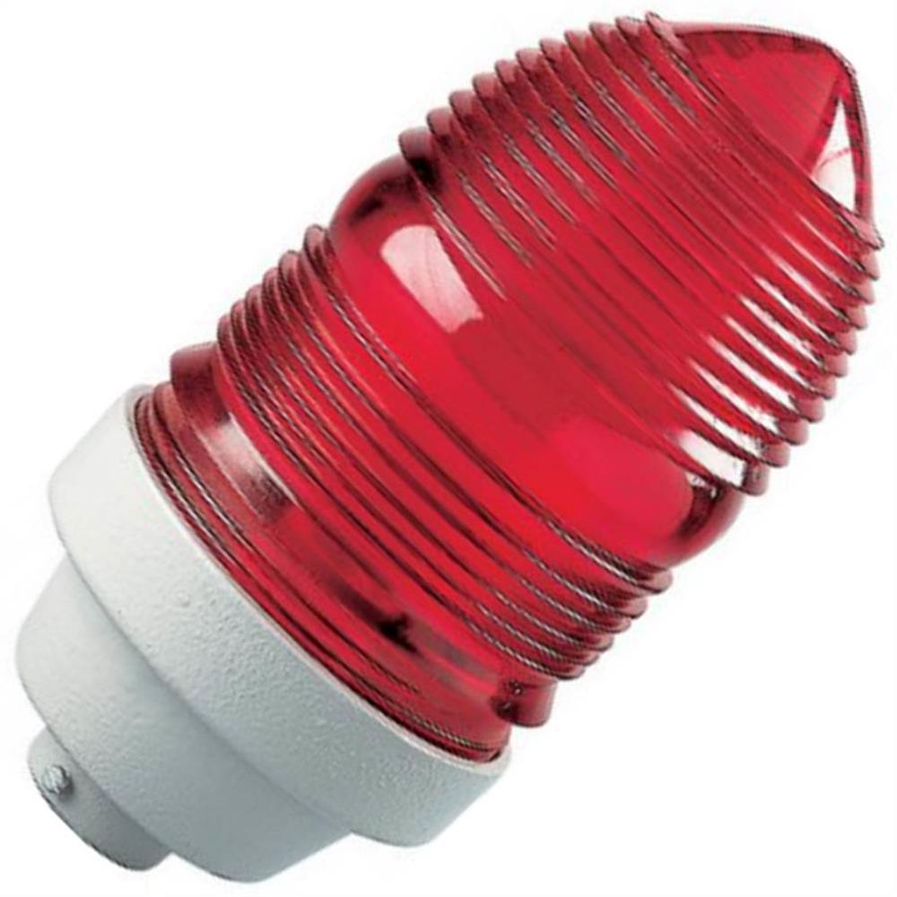 Sinalizador Incandescente Simples 60 Watts Vermelho - 56154/001 - TRAMONTINA