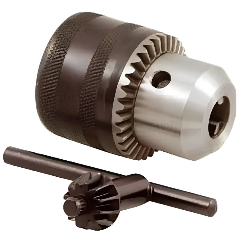 Conjunto Mandril S13 (13mm) com Chave e Adaptador SDS-Plus - B-12887 - MAKITA