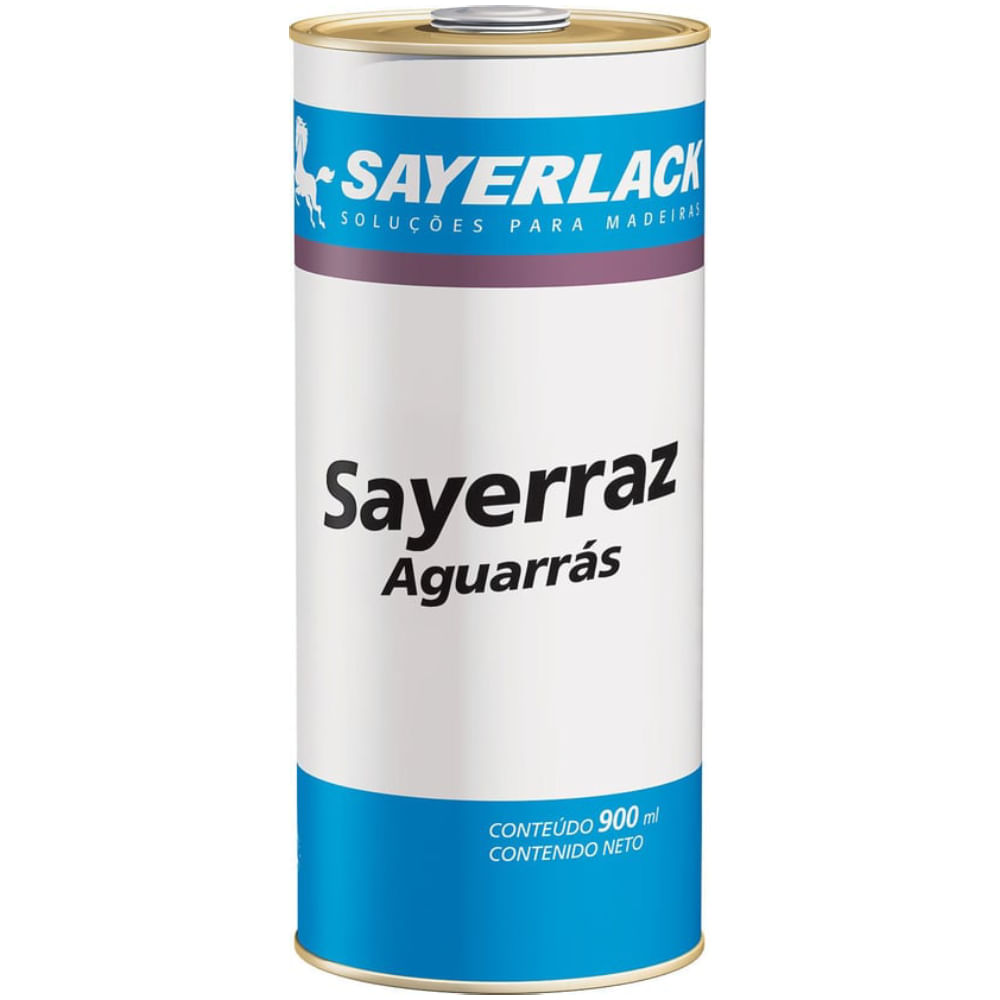 Aguarrás Sayerraz Para Diluição De Produtos De 900 ML - DS 451QT - SAYERLACK