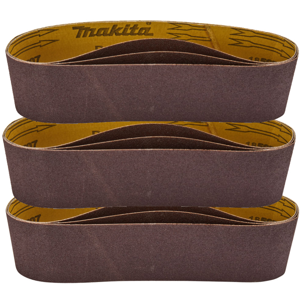 Cinta de Lixa com 3 Unidades - G150 - D-59396 - MAKITA