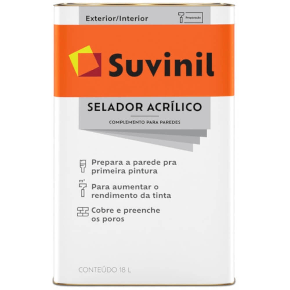 Seladora Acrílica 18 Litros - 53445291 - SUVINIL