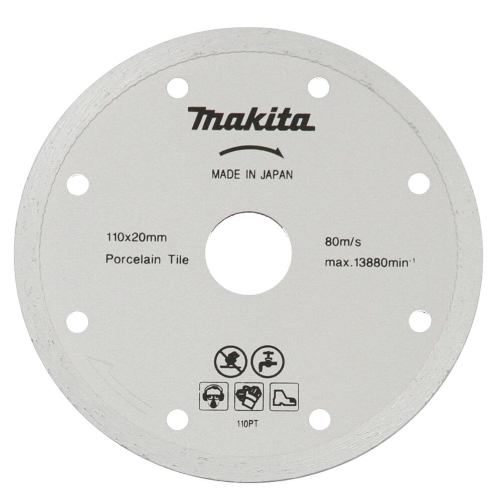 Disco Diamantado para Porcelanato 110x20mm - B-22919 - MAKITA