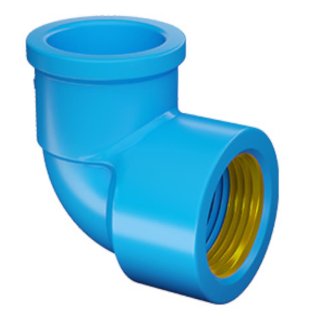 Joelho 90º Soldável Rosca Com Bucha de Latão 25x3/4"" - 10302533 - FORTLEV