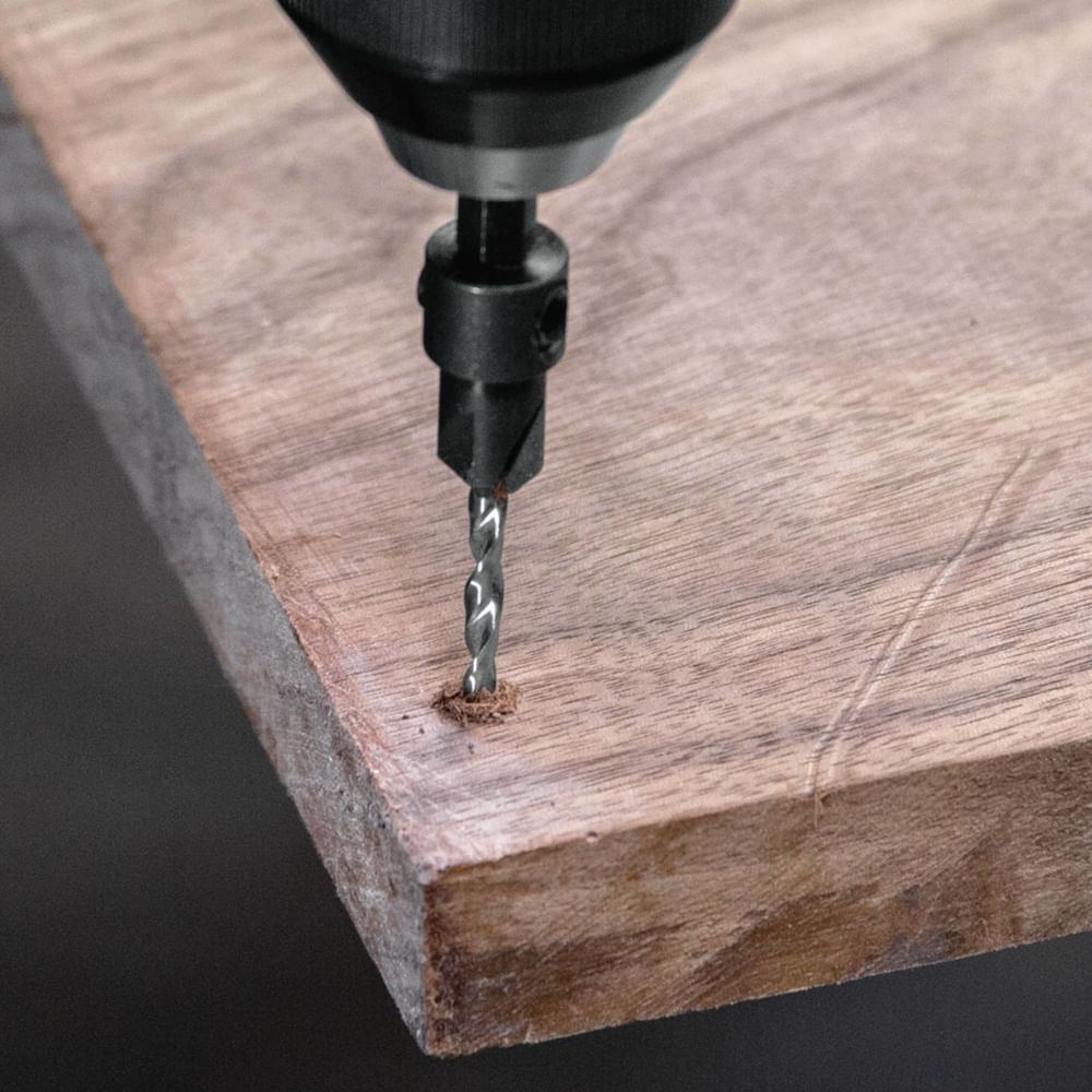 Broca Escareadora para Parafusadeira N°6 com Chave Hexagonal - A-99677 - MAKITA - Imagem 3