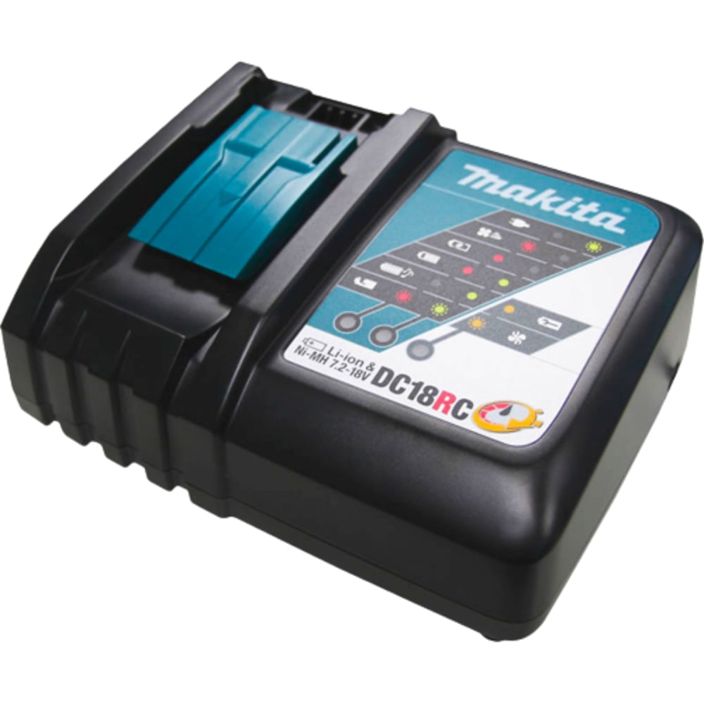 Parafusadeira e Furadeira 13mm com Carregador e 2 Baterias 3AH - DDF083RFJ - MAKITA - Imagem 2