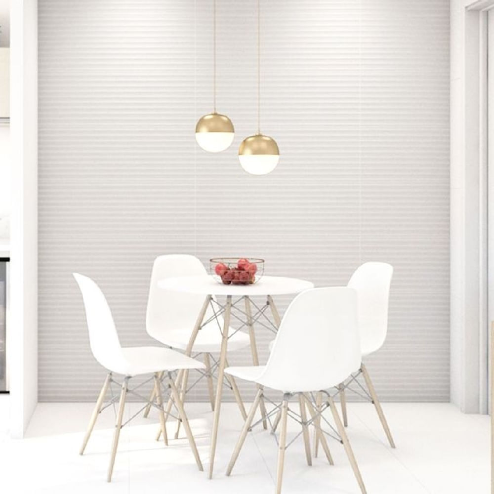 Revestimento Natural Retificado Branco Decor Ripado 30X90cm Caixa com 1,34m² / 5 Peças - 201697E 490155 - PORTOBELLO - Imagem 2