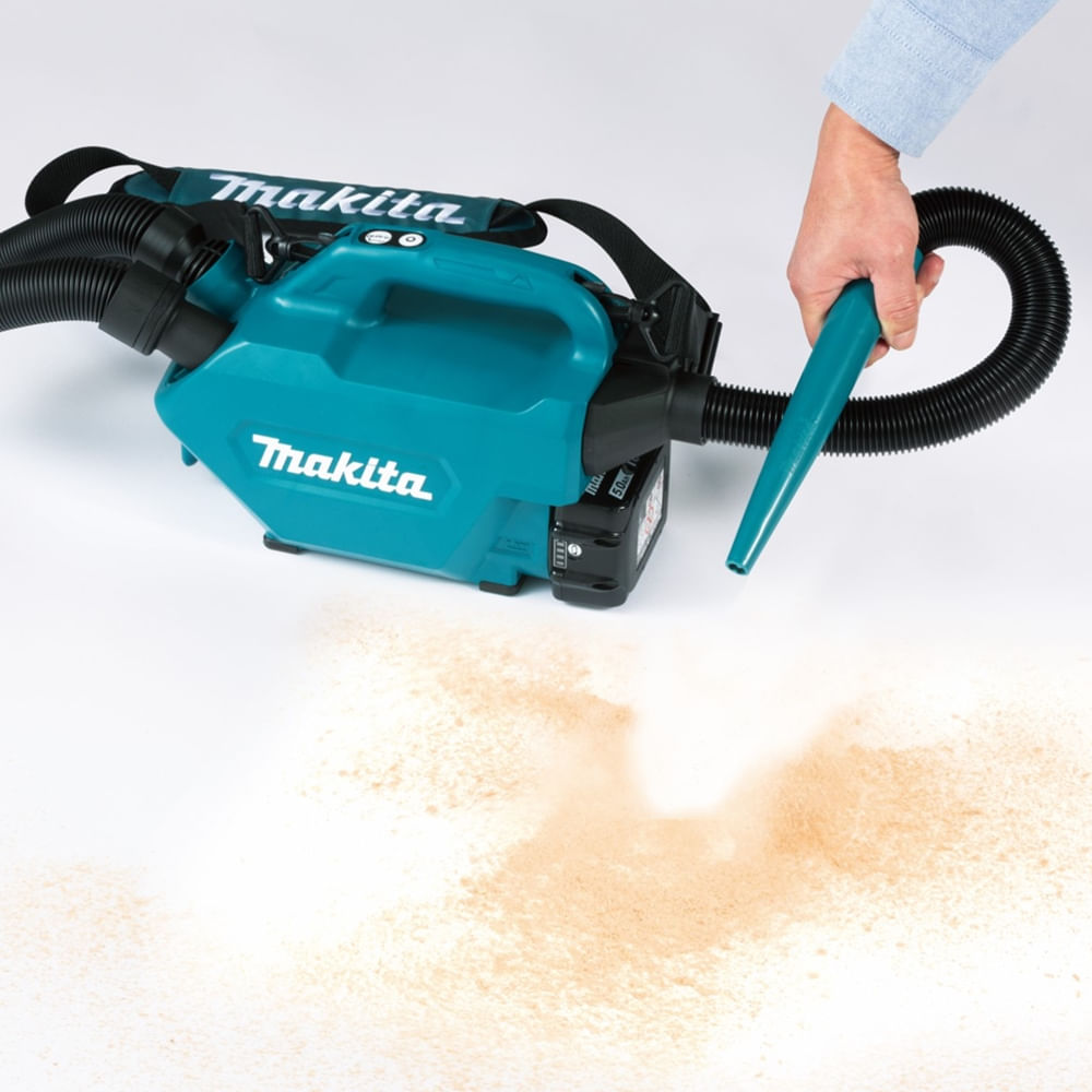 Aspirador de Pó a Bateria 18 Volts com Carregador e Bateria 3AH - DCL184RF - MAKITA - Imagem 3