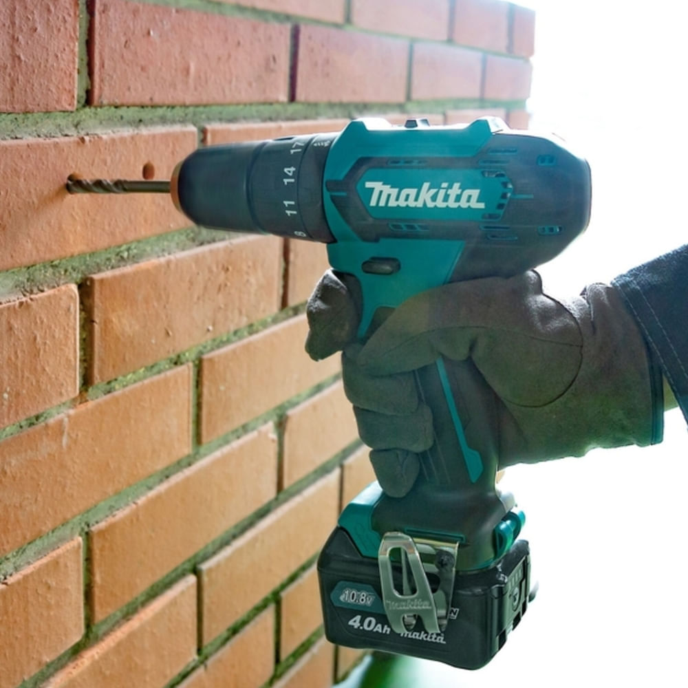 Kit Parafusadeira e Furadeira de Impacto + Aspirador de Pó com Carregador e Bateria 12 Volts - KITHP333+CL106 - MAKITA - Imagem 3