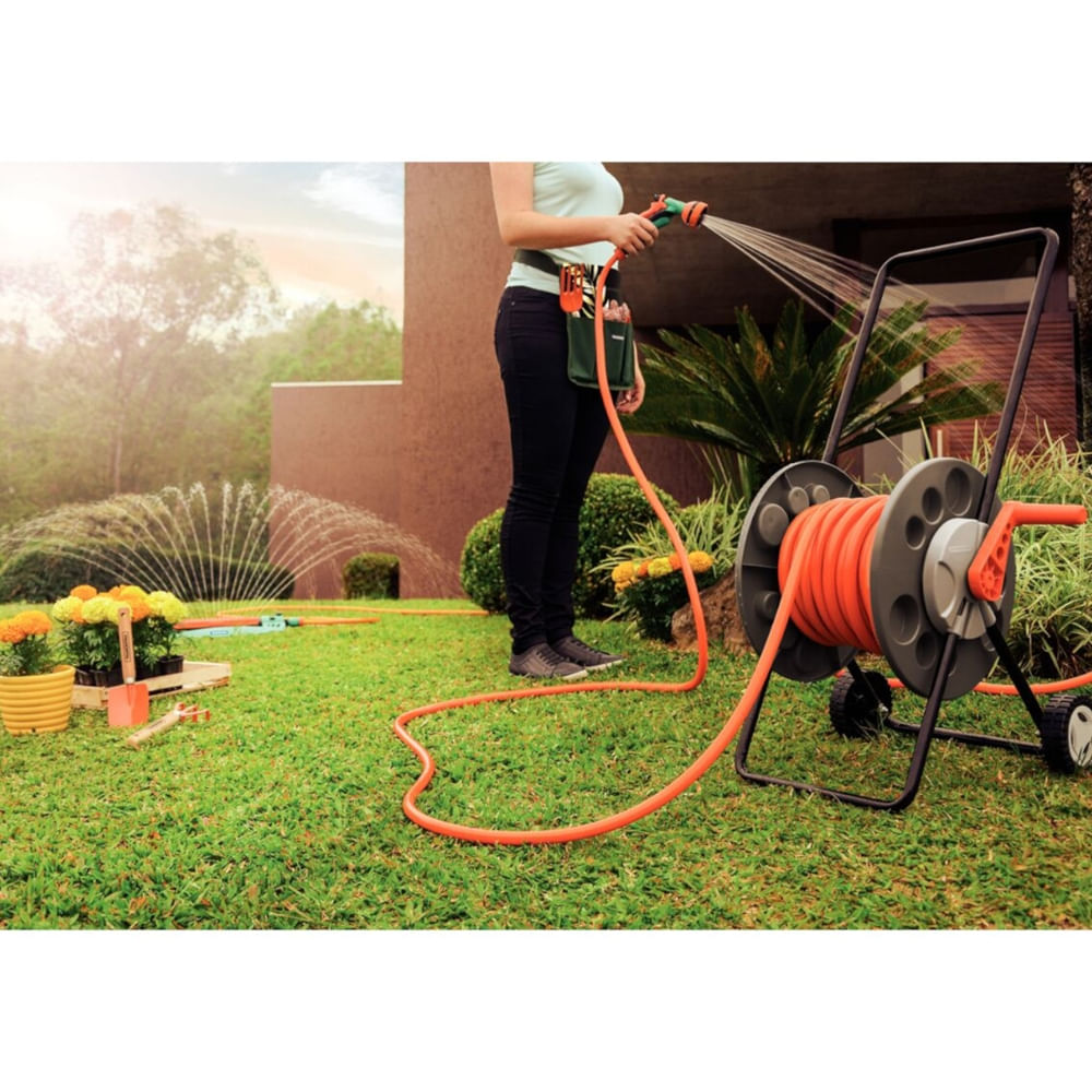 Mangueira Multi para Jardim com Engates Rápidos e Esguicho 10 Metros - 79212101 - TRAMONTINA - Imagem 4