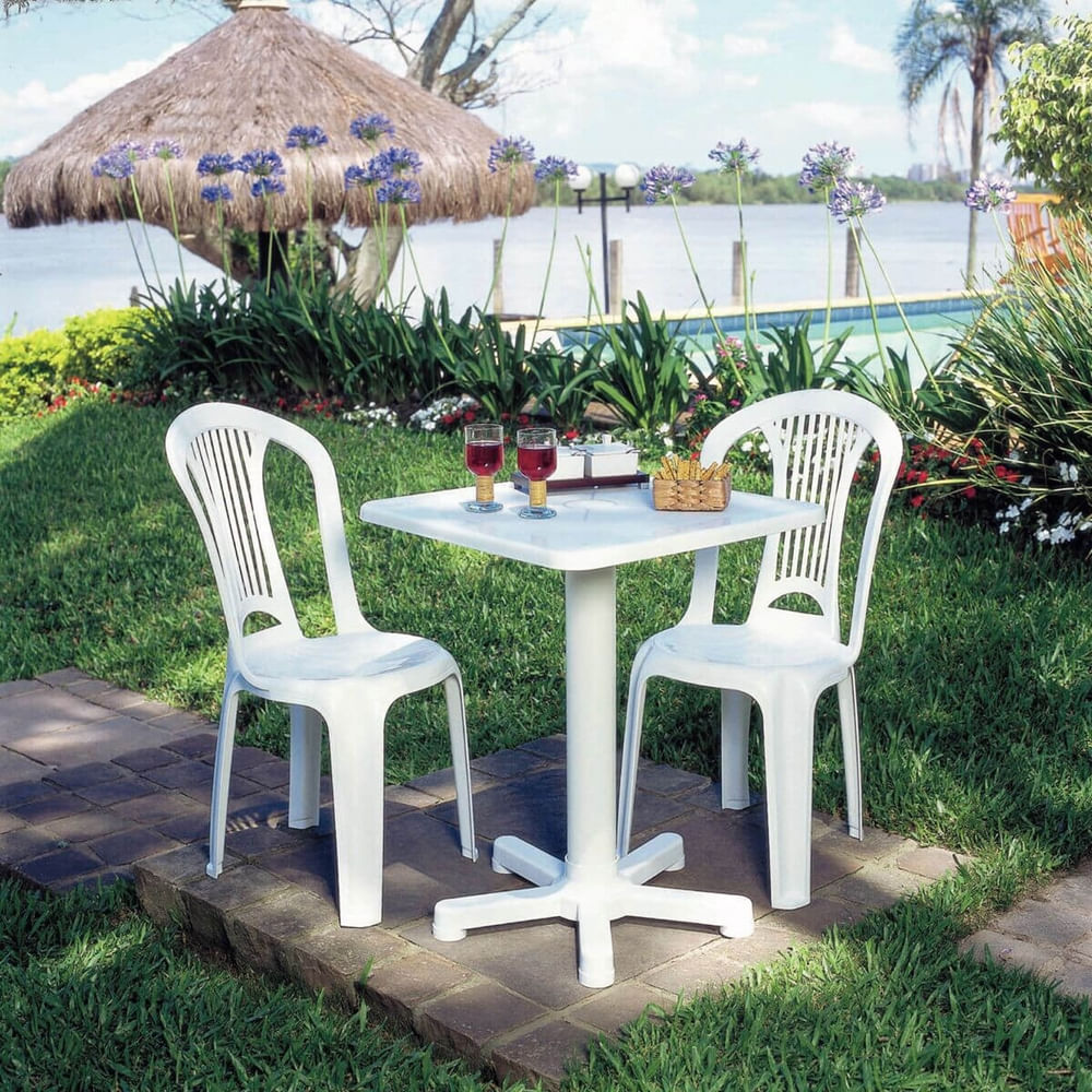 Cadeira Plástica Atlântica Branca - 92013010 - TRAMONTINA - Imagem 4