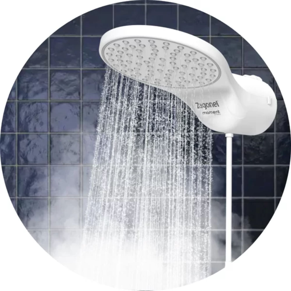 Ducha Moment Eletrônica 7500 Watts 220 Volts - DMOEL75220BR03 - ZAGONEL - Imagem 2