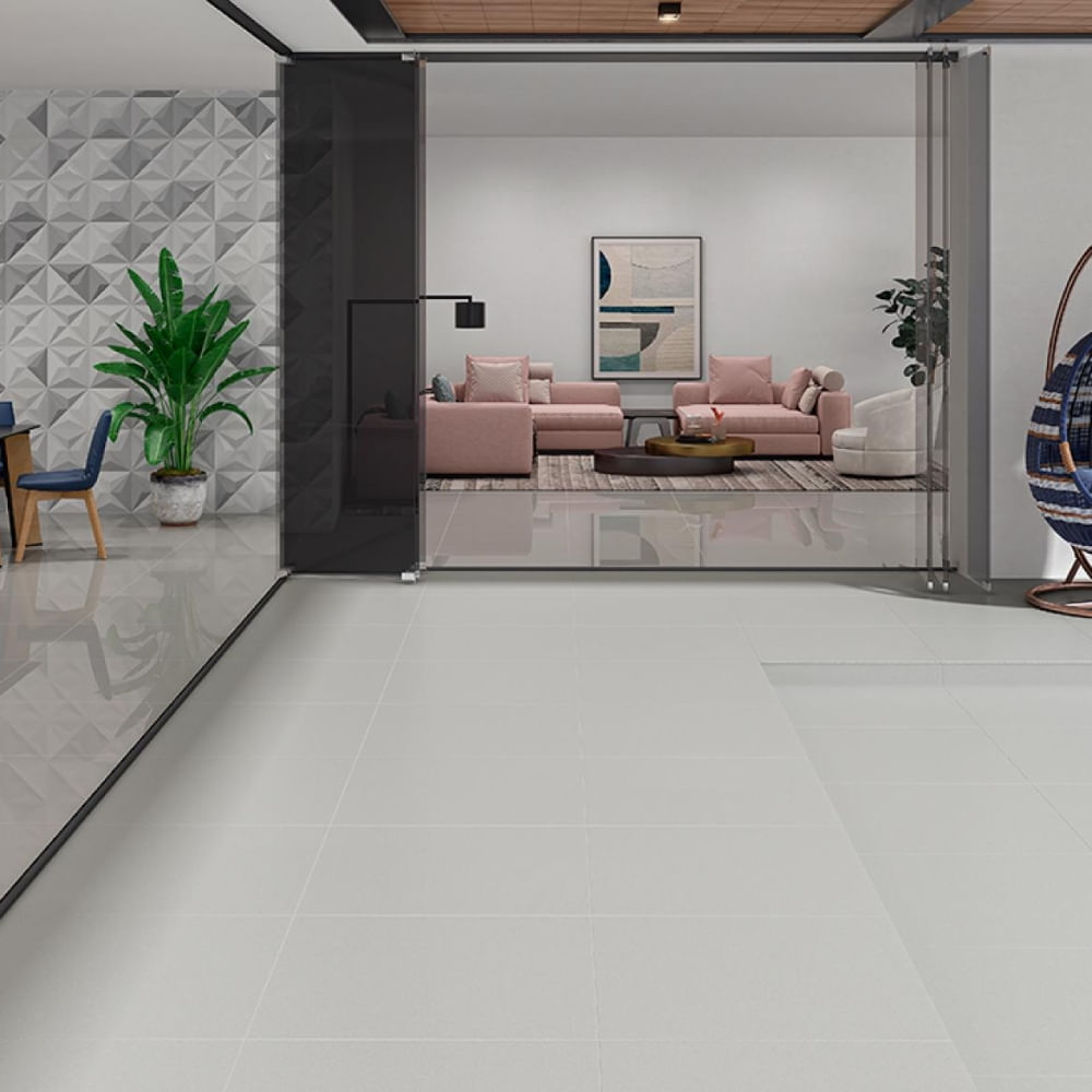 Piso Speciale Eder Polido Retificado 74x74cm Caixa com 2,19m² / 4 Peças - PPI-70040R - INCEFRA - Imagem 4