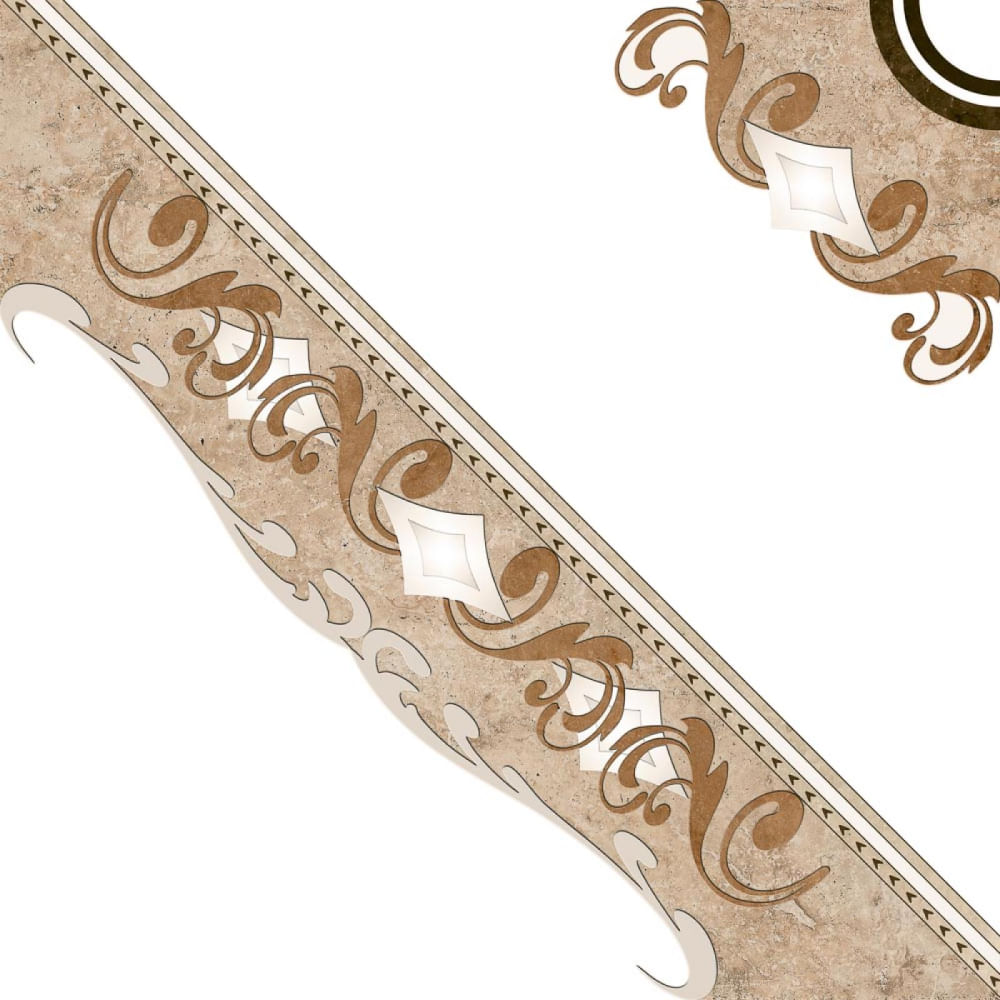 Piso 45x45cm Caixa com 2,32m² / 11 Peças - PD-45080 - INCEFRA