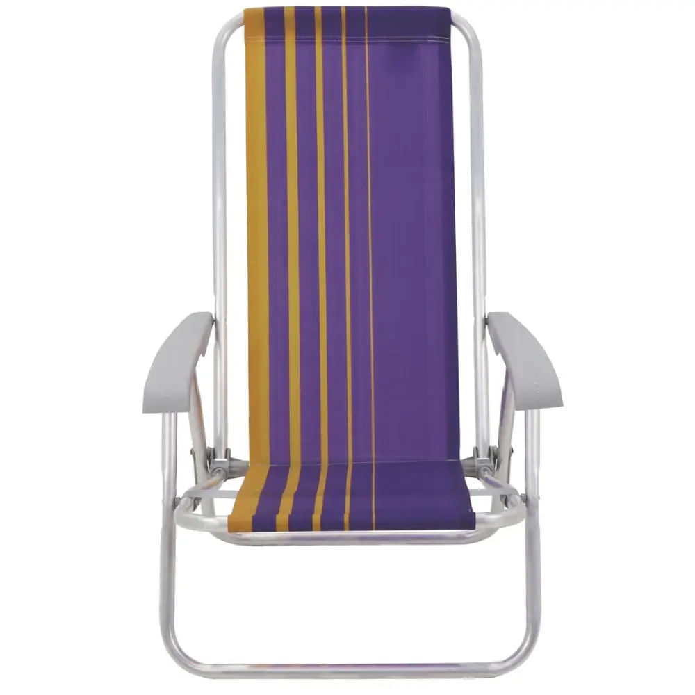 Cadeira de Praia Bali Roxo e Amarelo - 92900103 - TRAMONTINA - Imagem 2
