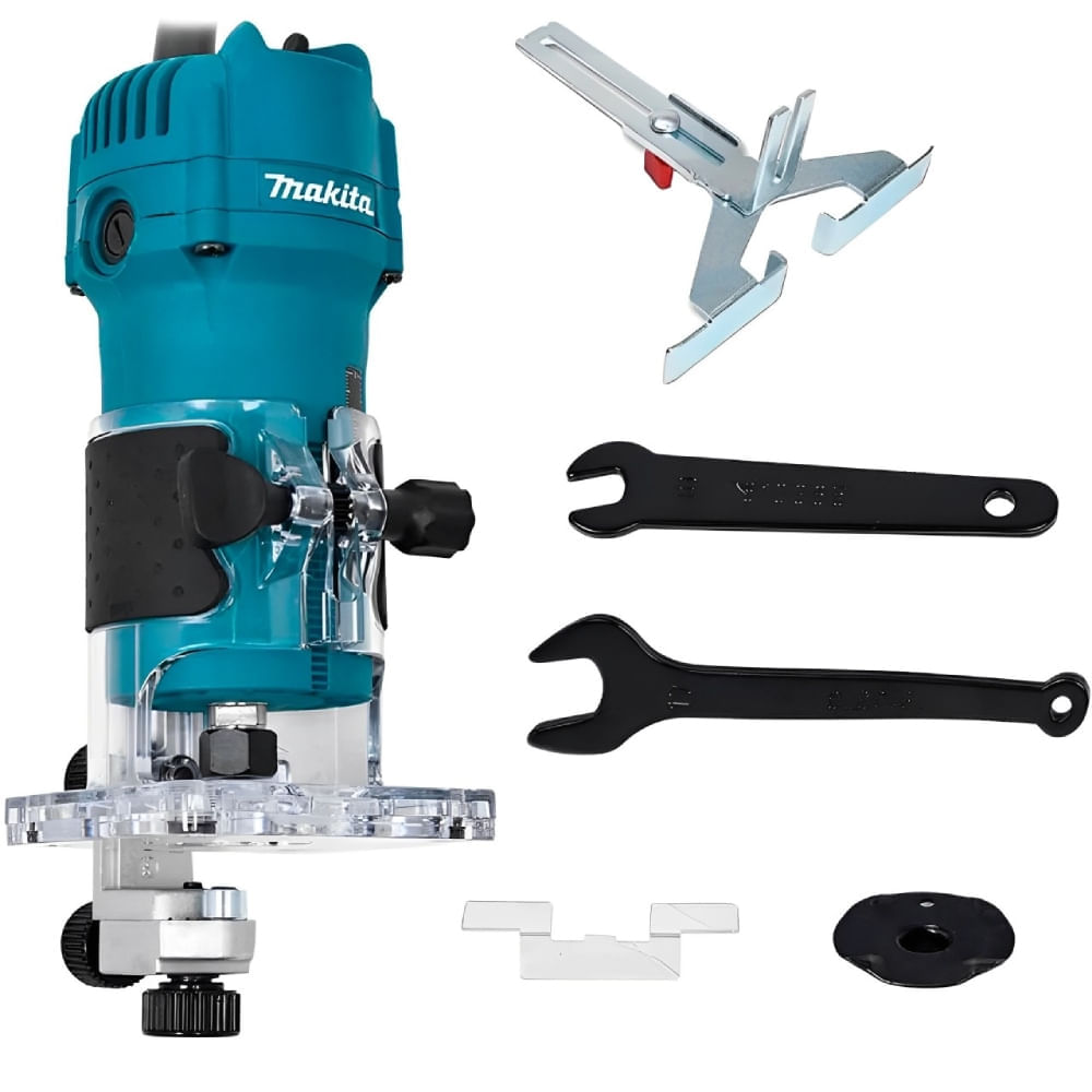 Tupia de 6mm 530 Watts 220 Volts - 3709 - MAKITA