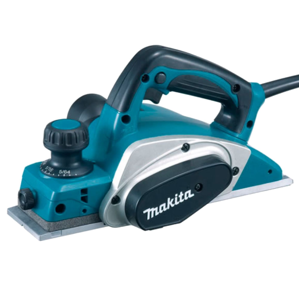 Plaina Elétrica 620 Watts 220 Volts com Profundidade de Corte 2,5 mm - KP0800 - MAKITA