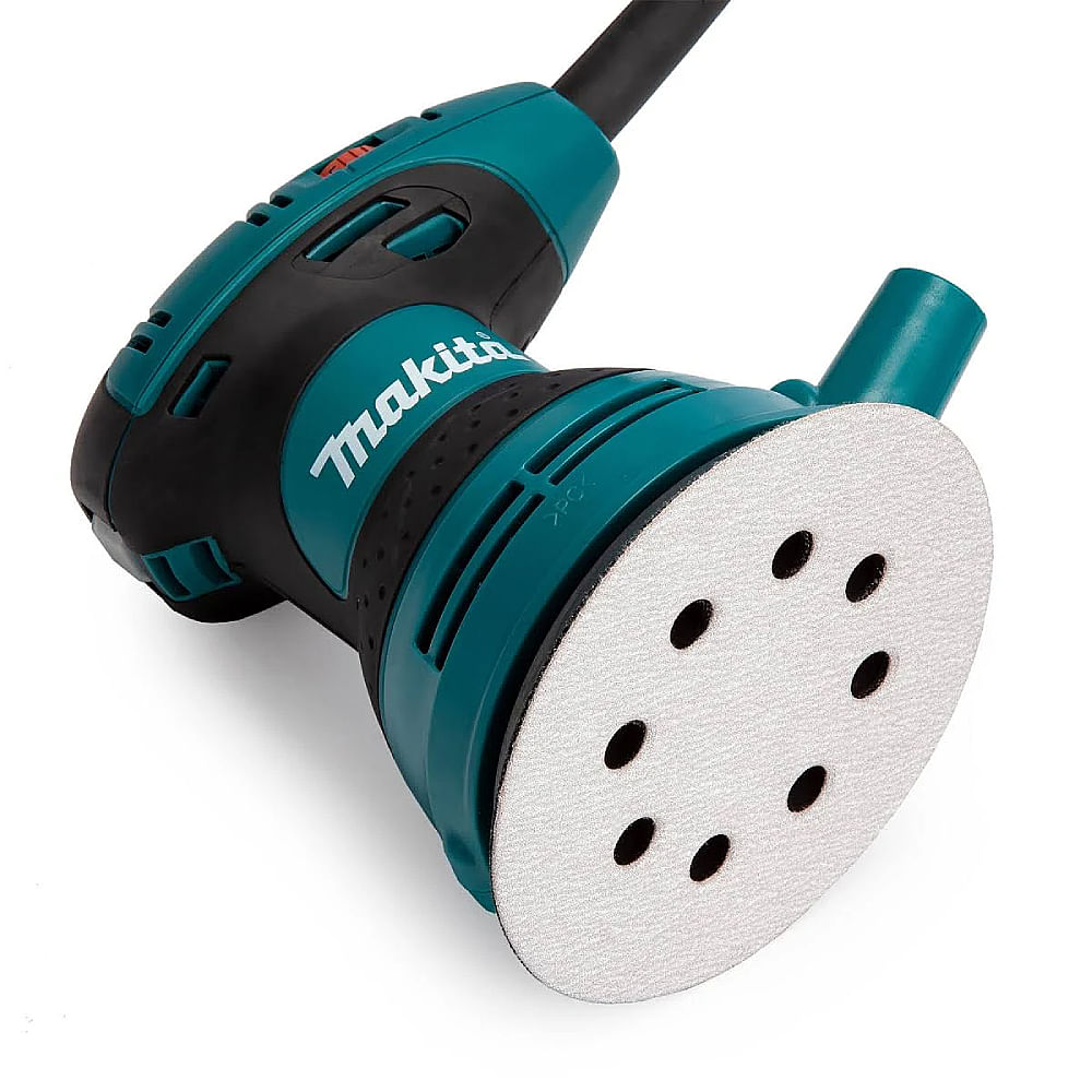 Lixadeira Rotorbital Com Lixa e Saco Coletor 300 Watts 110 Volts - BO5031 - MAKITA - Imagem 5