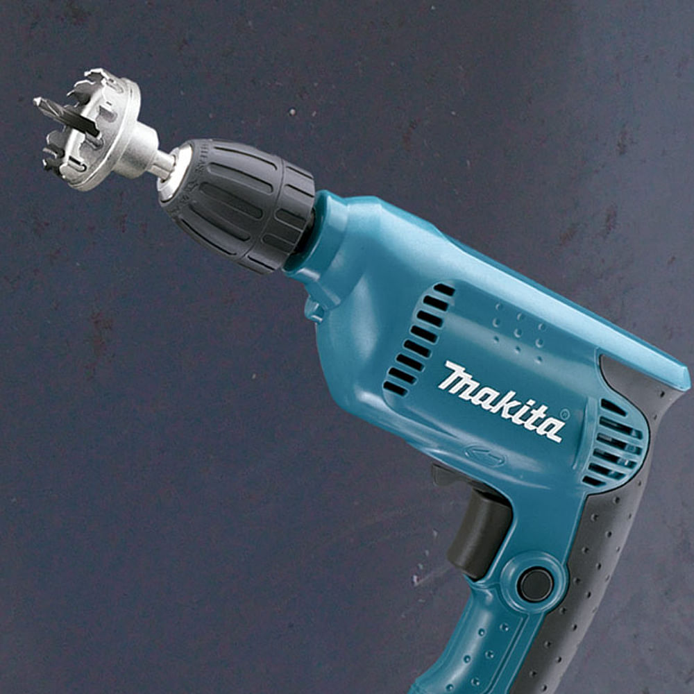 Furadeira Mandril de Aperto Rápido 3/8" 110 Volts 450 Watts - 6413 - MAKITA - Imagem 2