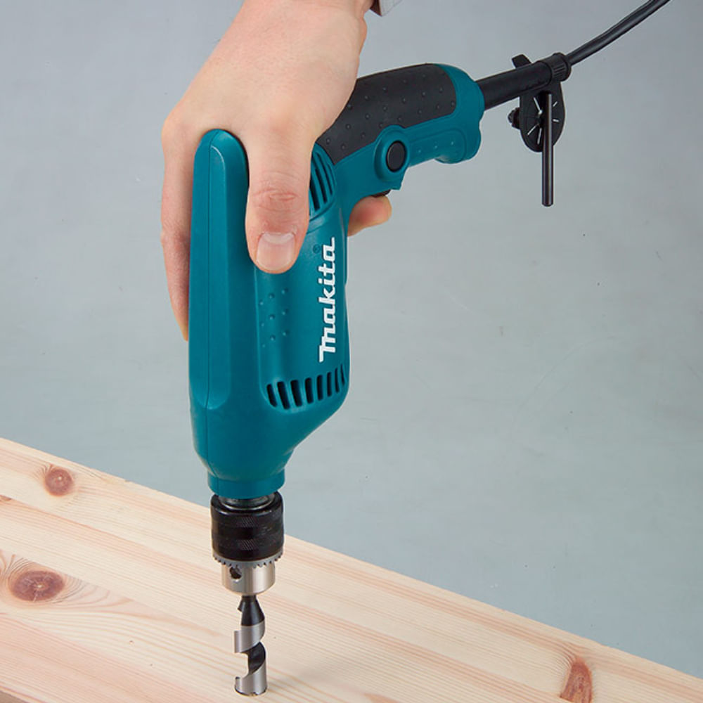 Furadeira com Velocidade Variável 3/8" 110 Volts 450 Watts - 6412 - MAKITA - Imagem 4