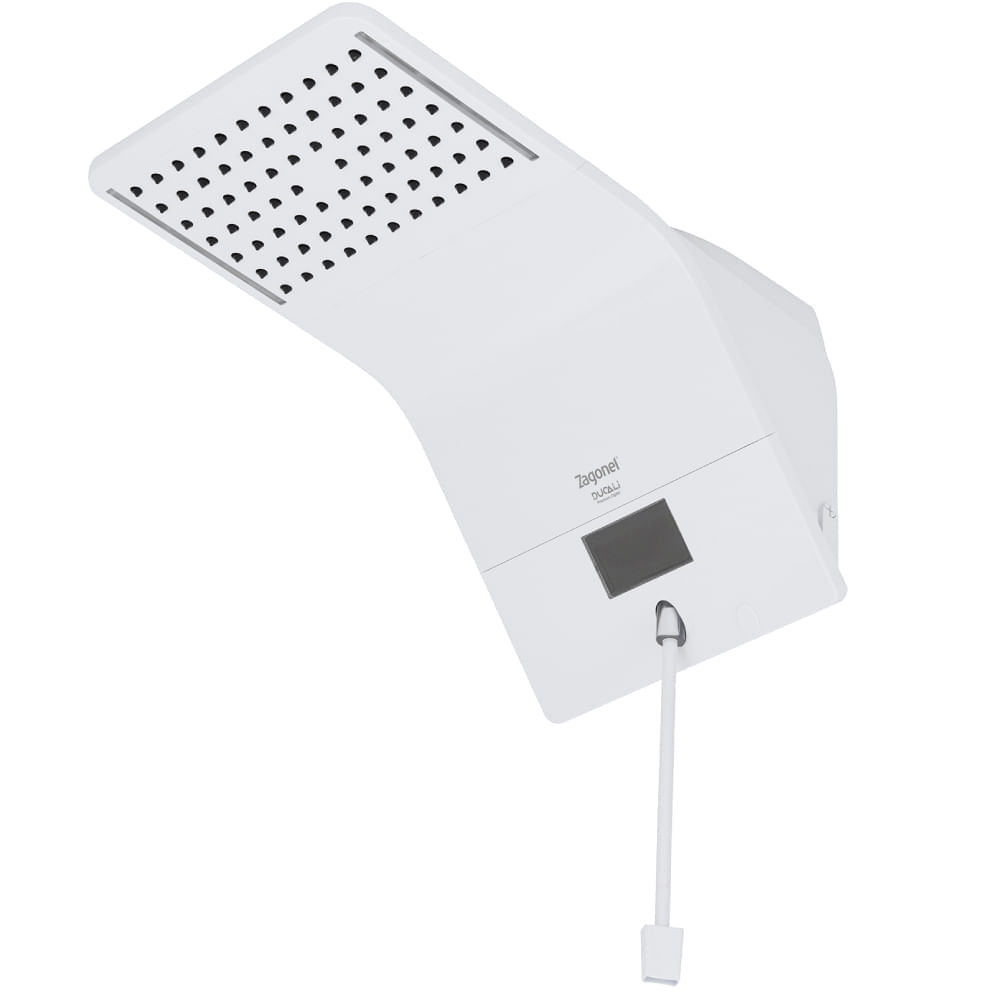 Ducha Dulaci Premium Eletrônica 7500 Watts 220 Volts Branco - DDPEL75220BR03 - ZAGONEL