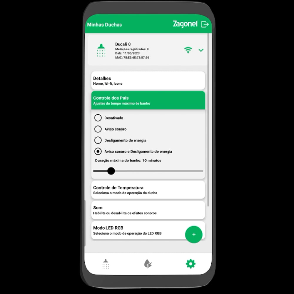 Ducha Dulaci Premium Eletrônica 7500 Watts 220 Volts Black - DDPEL75220BL03 - ZAGONEL - Imagem 17