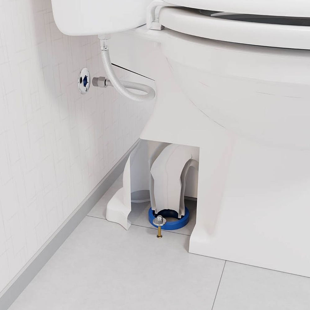 Kit Anel de Vedação para Vaso Sanitário com Guia e Kit para Fixação em Latão - 292516-61 - BLUKIT - Imagem 4