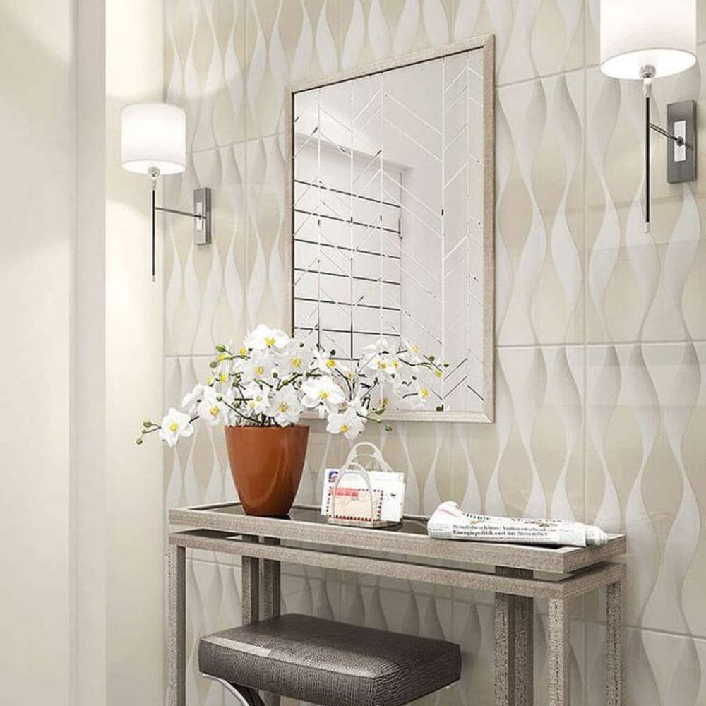 Revestimento Avila Bege 34x60cm Caixa com 2,10m² / 10 Peças - 1915D - FORMIGRES - Imagem 2