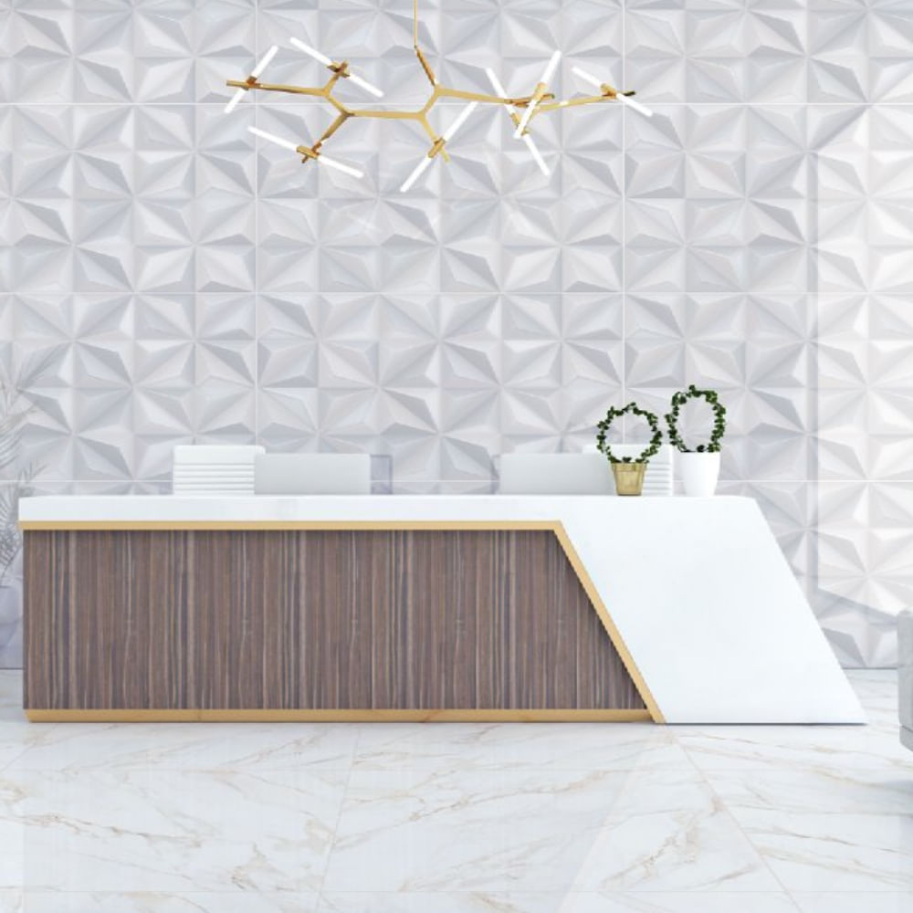 Piso 61x116cm Infinity Extra Polido Retificado HD Caixa com 2,83m² / 4 Peças - 821658 - ROCHAFORTE - Imagem 2