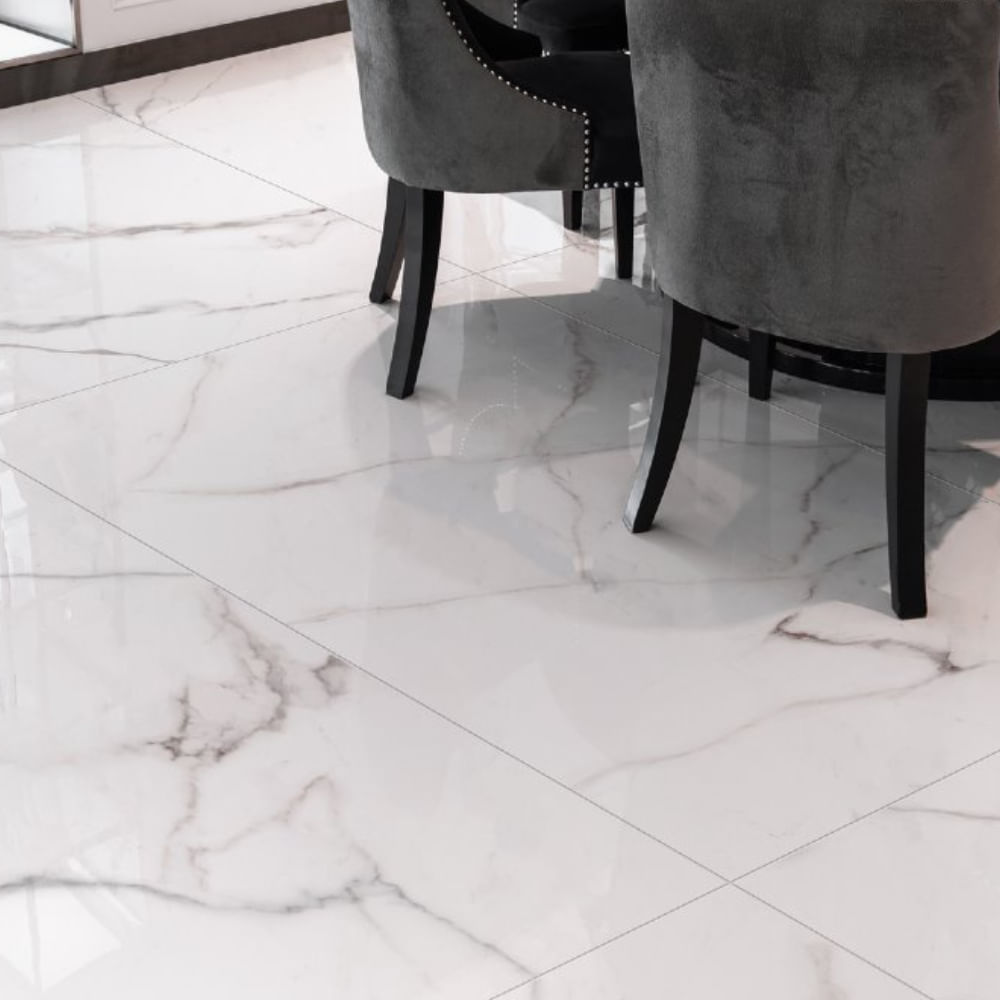 Piso 61x116cm Extra Polido Retificado Calac Crist Caixa com 2,83m² / 4 Peças - 820662 - ROCHAFORTE - Imagem 2