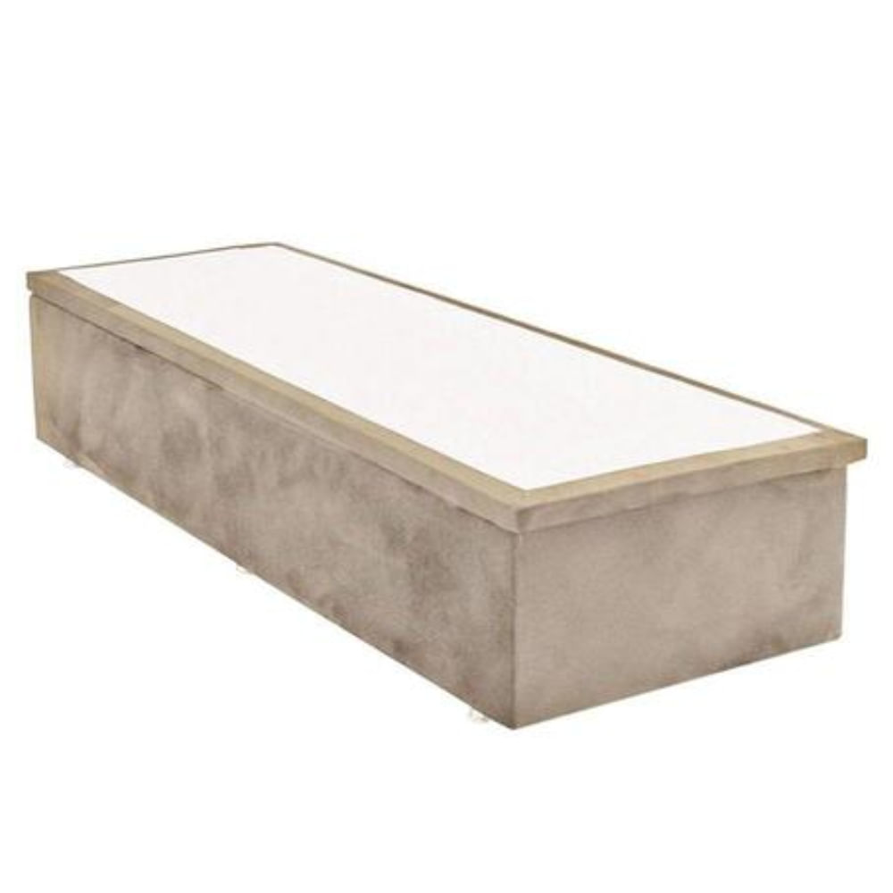 Base Baú Physical Camurça Bege para Casal 138x188x39cm - 1051612186 - ORTOBOM - Imagem 4