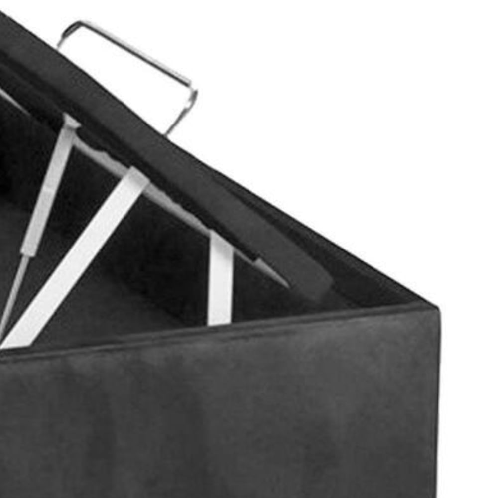 Base Baú Physical Camurça Cinza Casal 138x188x39cm - 1051612180 - ORTOBOM - Imagem 3