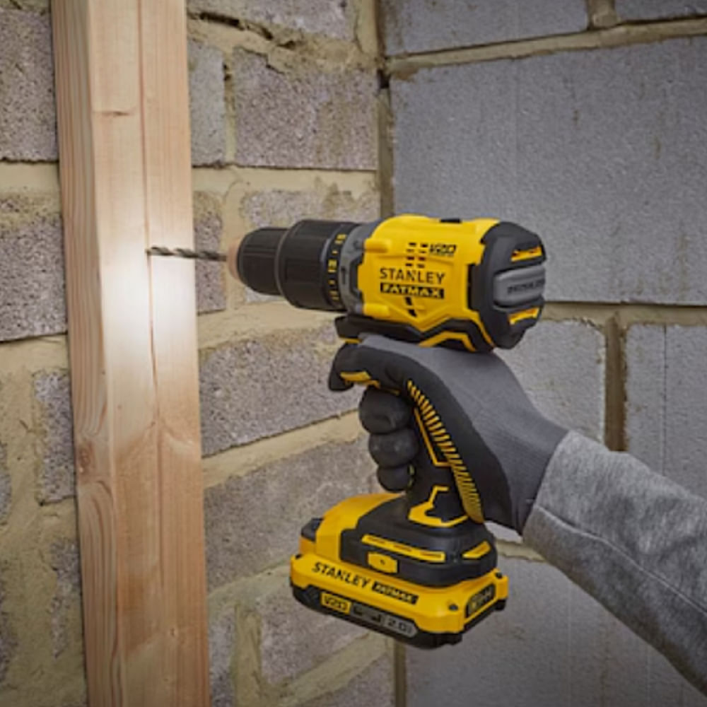 Parafusadeira e Furadeira de Impacto Brushless 1/2" 13mm 20 Volts Max Bivolt com 2 Baterias + Maleta - SBD715D2K-BR - STANLEY - Imagem 8