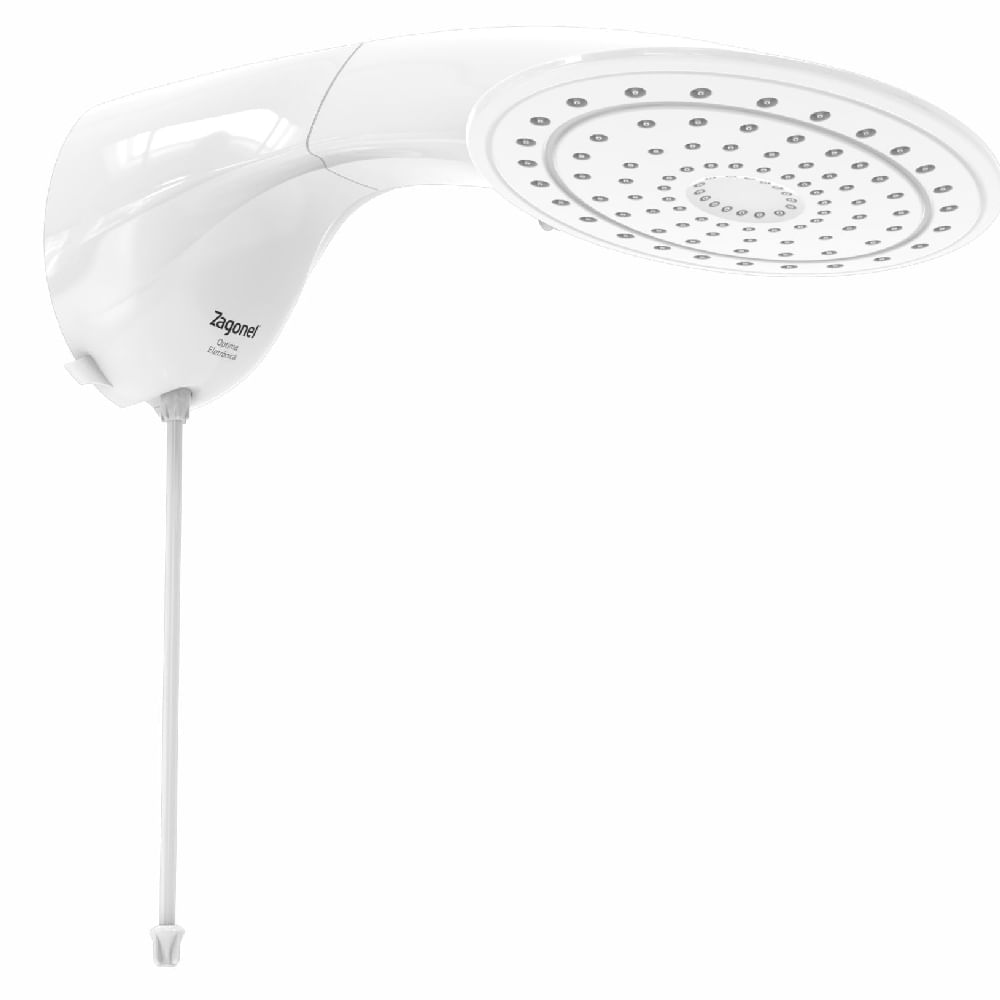 Ducha Eletrônica Optima 7700 Watts 220 Volts Branco - DOPEL77220BR03 - ZAGONEL - Imagem 3
