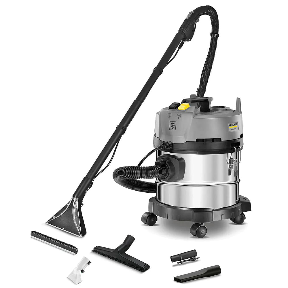 Limpadora Extratora de Estofados Puzzi 4/16 1600 Watts 16 Litros 220 Volts - 11002710 - KARCHER