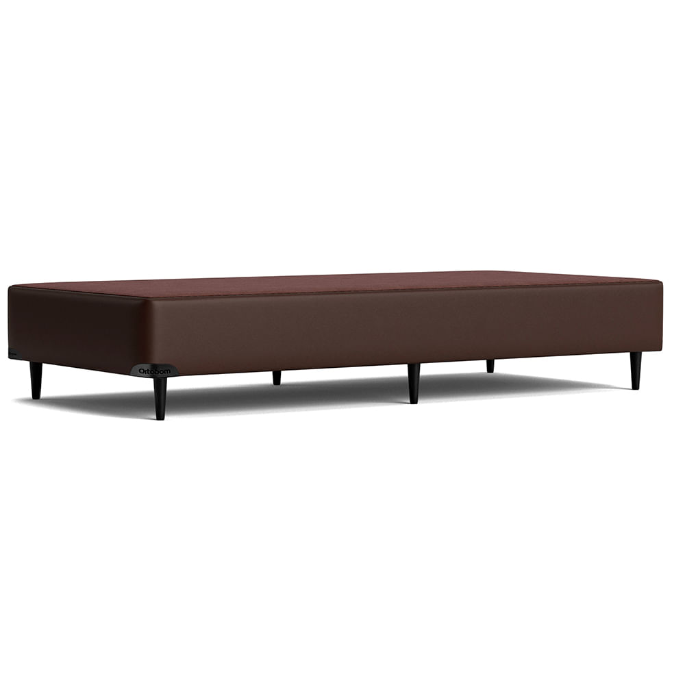 Base Sommier Marrom Solteiro 88x188x23cm - 1051611877 - ORTOBOM - Imagem 2