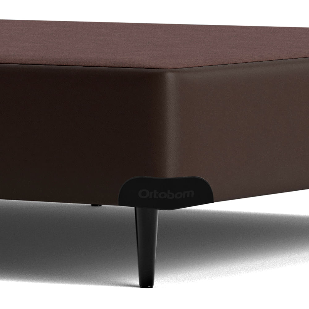 Base Sommier Marrom Solteiro 88x188x23cm - 1051611877 - ORTOBOM - Imagem 7