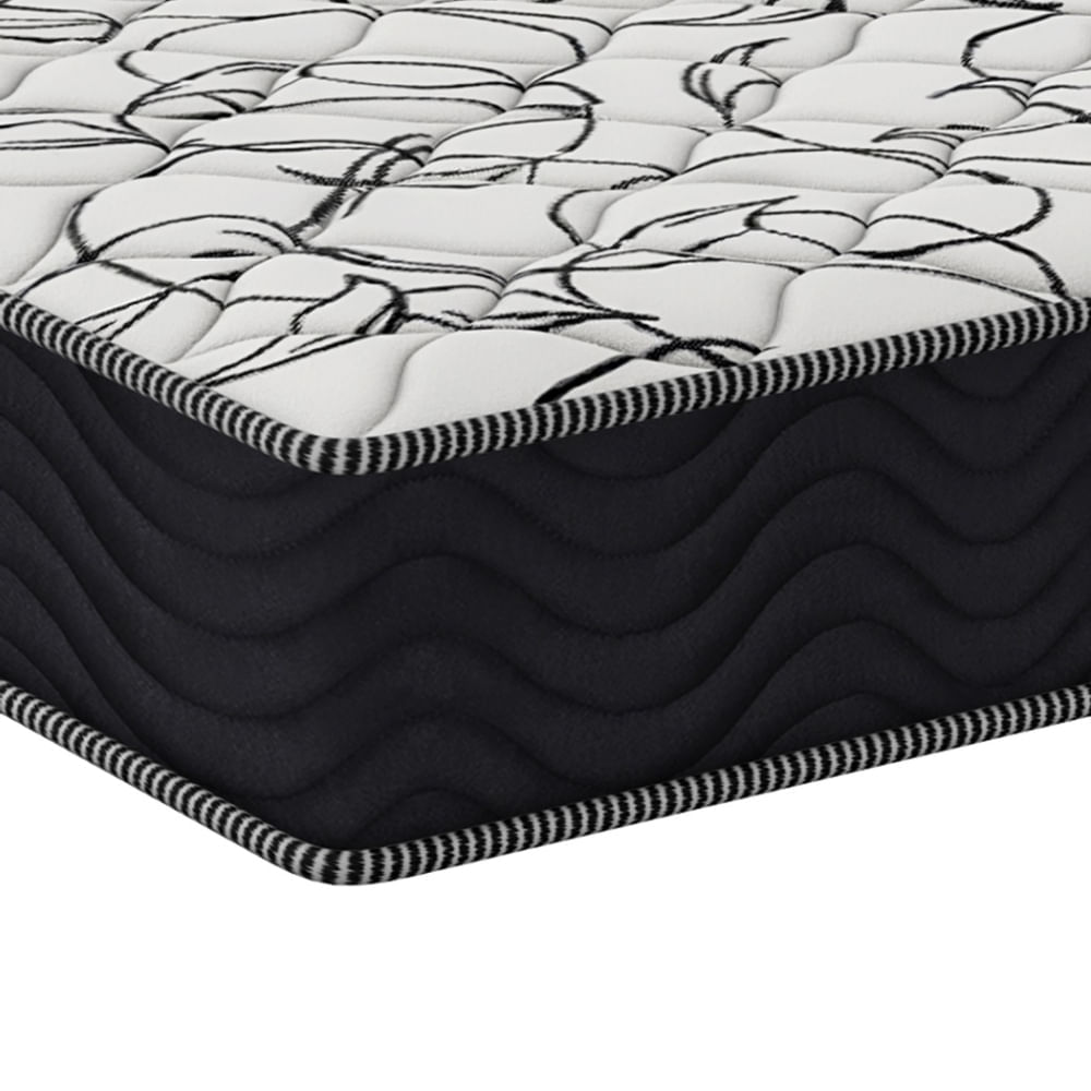 Colchão de Espuma Queen Size Airtech Ortopillow 150 D45 28x158x198cm - 1040328319 - ORTOBOM - Imagem 2