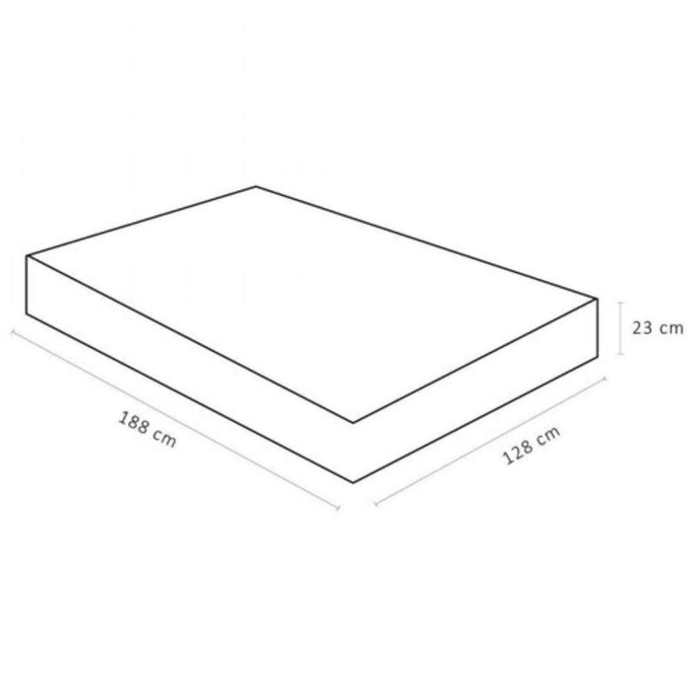 Colchão Physical Nanolastic Viúva 128x188x23cm - 1040328225 - ORTOBOM - Imagem 4