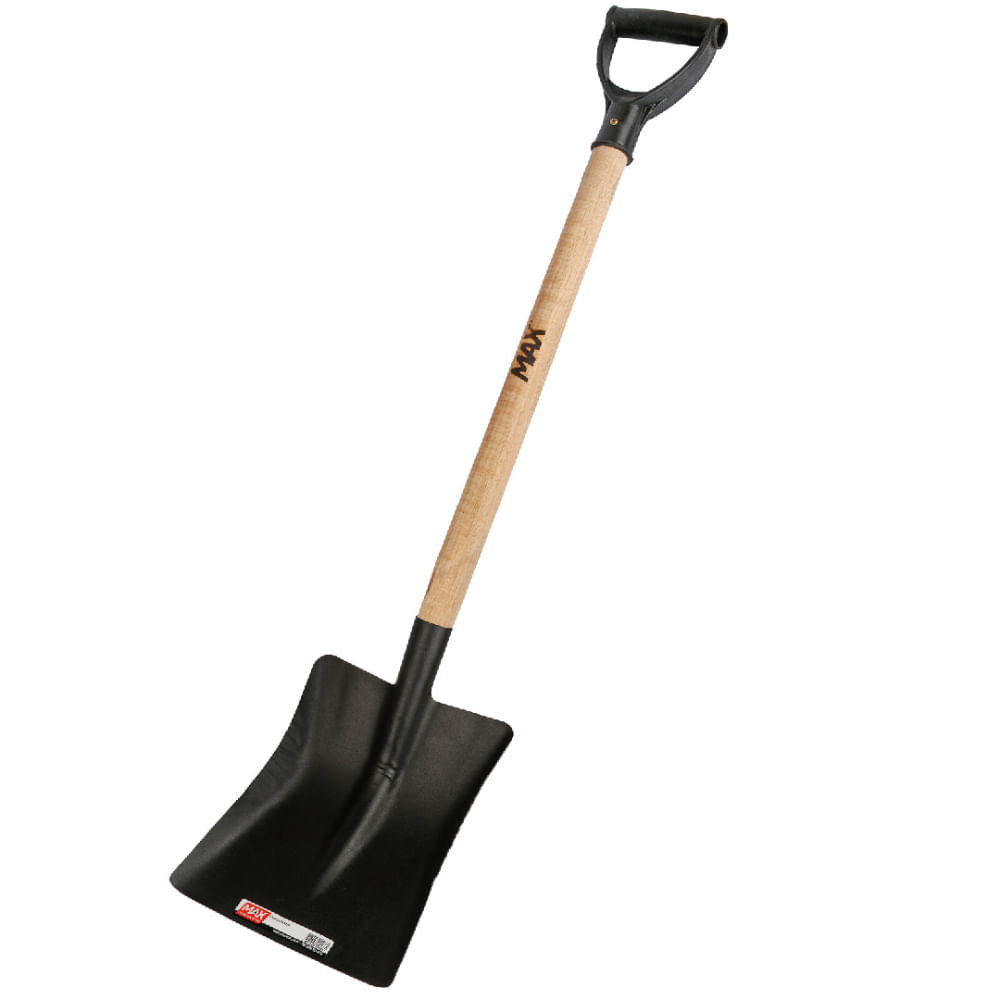 Pá Quadrada Numero 3 Com Cabo Y Alça Plástica - 505150 - MAX