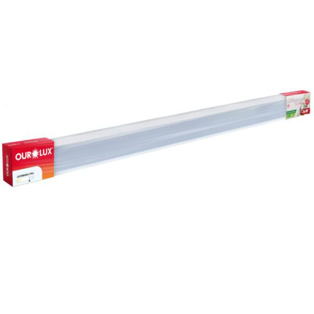 Luminária Superled Slim 100cm 36 Watts 6500K Bivolt - 05940 - OUROLUX - Imagem 2