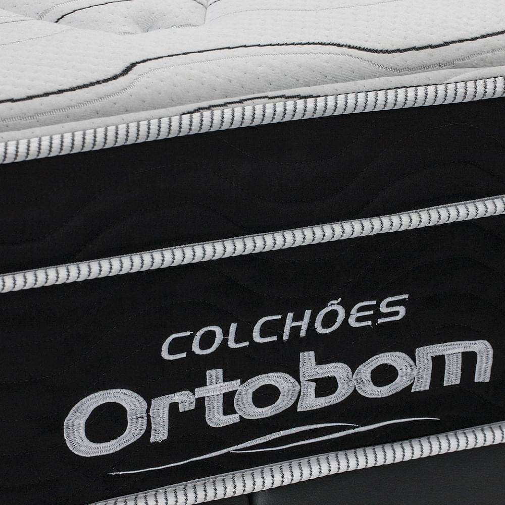 Colchão de Espuma Solteiro Elegant Superpocket 88x188x28cm - 1041527881 - ORTOBOM - Imagem 2