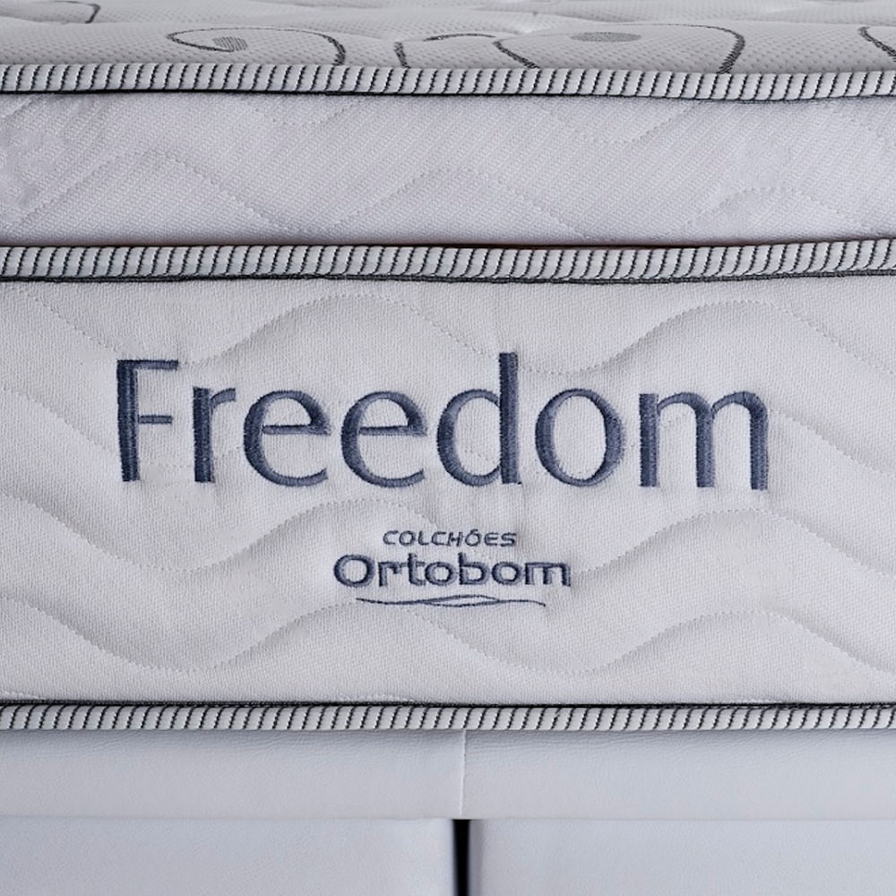 Colchão de Espuma Super King Size Freedom 193x203x32cm - 1041691617 - ORTOBOM - Imagem 3